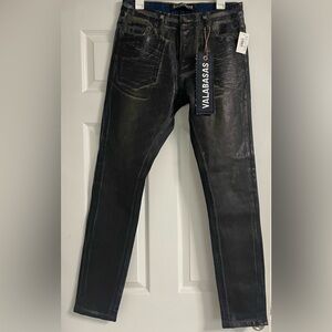 Valabasas Men's Black Skinny Jeans